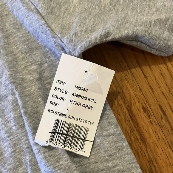 Royal Caribbean anthem of the sea gray men’s tee shirt size large new with tags - Picture 4 of 5